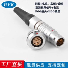常州鸿万科高精密微型高压混装一体航空插头厂家