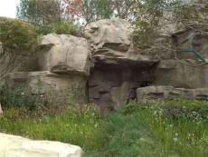 四川广安乡村风貌改造墙画植物园仿真树