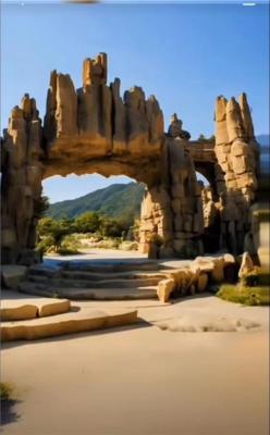 四川包假山房子厂家定做