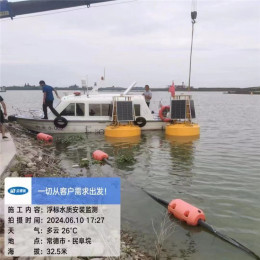 湖泊生态环境水质监测浮标站应用