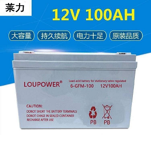 LOUPOWER蓄电池6-GFM-24 12V24AH性能简介