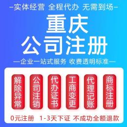 重庆九龙坡无地址公司注册流程和所需材料