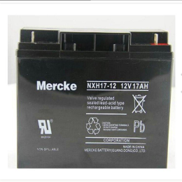Mercke蓄电池NXH17-12 12V17AH配电柜供电
