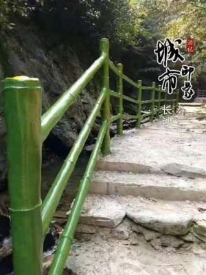 海南水泥仿树藤栏杆多少钱一平方米