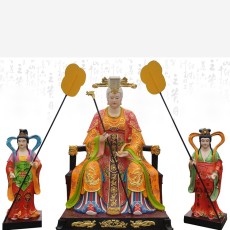太元圣母神像圖片 太元玉女 玄妙玉女佛像