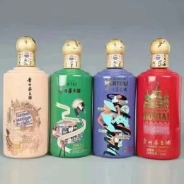 天津中文路易十三酒瓶回收公司