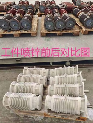 苏州护栏翻新现场施工