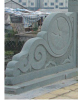 四川南充科博馆场景雕塑造型青砂石栏杆