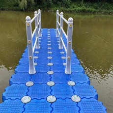 佳木斯水上塑料浮台开发