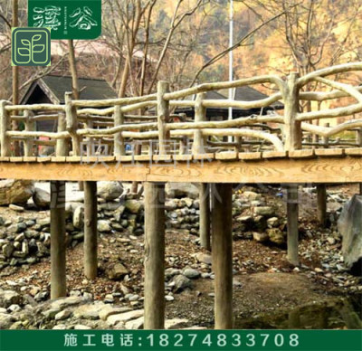 鹤山区景区仿木栏杆专业施工团队