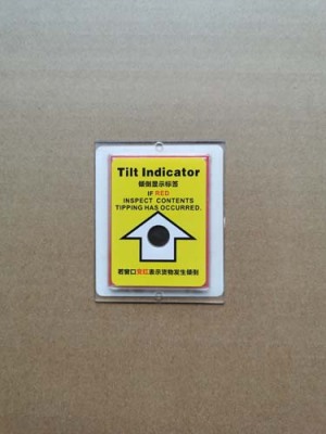 中山货物防倾斜标签Tilt Indicator厂家地址