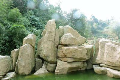 四川雅安溶洞假山造景生态园仿真假山