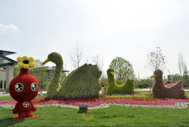 四川广汉古城堡雕塑制作厂家定做