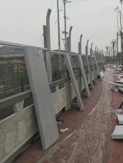 重庆高架桥铝板声屏障 工厂隔音墙 隔声屏障