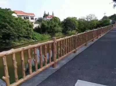 肇庆水泥仿树藤栏杆供应商