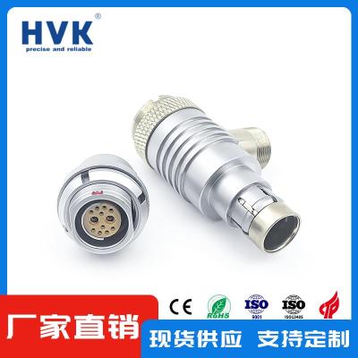 福州HVK推拉自锁 IP68防水连接器定制