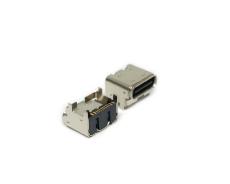 Type C 16PIN母座 墊高3.7 8.0mm長度