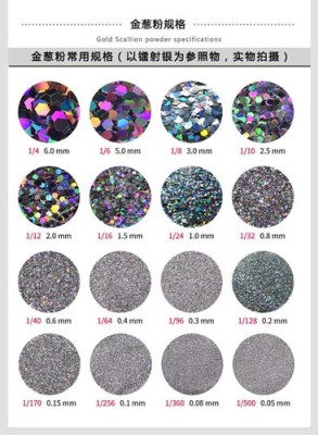 西安圣诞工艺品用金葱粉价格