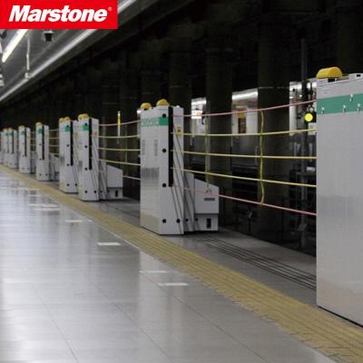 Marstone站台自动升降式护栏智能伸缩围栏门