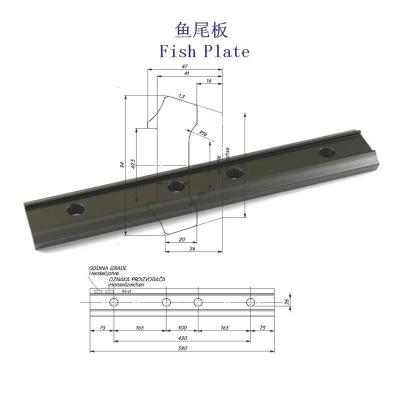 埃及9KG钢轨接头夹板工厂