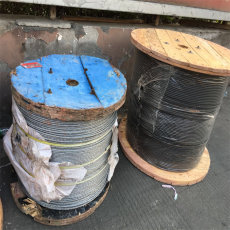庫存二手通信鋼絞線回收渭南市鍍鋅鐵絲鋼絲