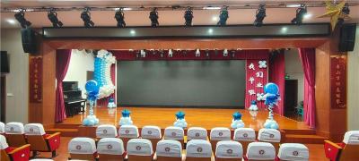 崇明区舞台桁架背景板广告搭建厂家供应