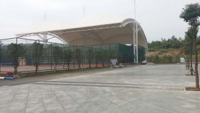 山西PVDF门球场膜结构设计施工