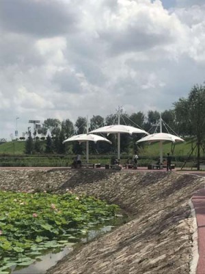 西藏ETFE酒店门头膜结构设计施工