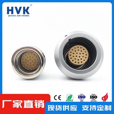 揭阳HVK推拉自锁 IP68防水连接器定制