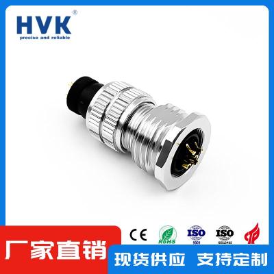 南宁HVKM18推拉自锁连接器工业插座定制