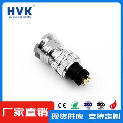 阜阳HVK推拉自锁 IP68防水连接器加工定制