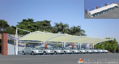 青海PVDF停车蓬厂家