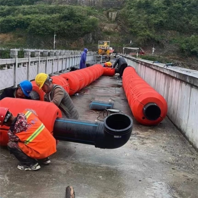 库区清淤管线浮漂海上夹电缆浮体