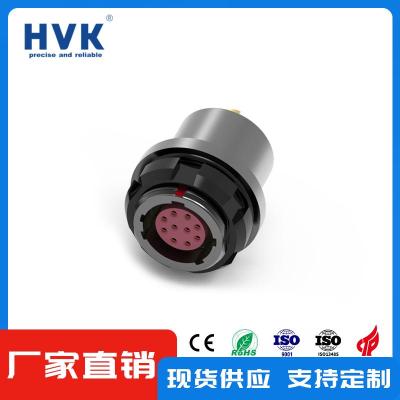 赣州HVK推拉自锁 IP68防水连接器加工定制