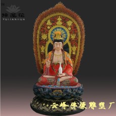 觀音拜佛神像四大菩薩神像娑婆四圣神像定做