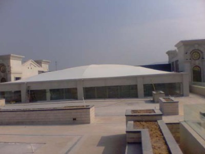 福建PTFE小区景观膜安装施工