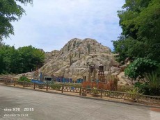 大鵬新區樂園假山門頭報價