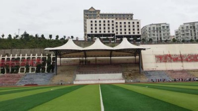 四川ETFE公交站台张拉膜设计施工