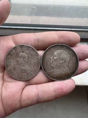 云浮四两银锭银元现金收购