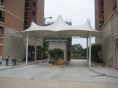 山西PVDF膜结构停车棚建筑