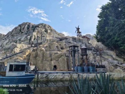 盐城塑石假山制作