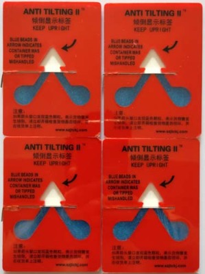 德阳ANTI&TILTING人字形防倾斜标签厂家