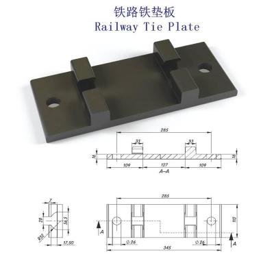 哥伦比亚钢轨扣件铁垫板生产工厂