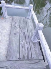 玉溪水泥仿木纹制作流程