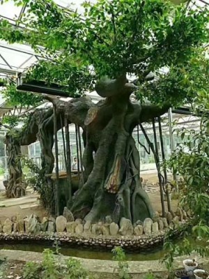 金昌水泥假树制作厂家