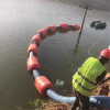 吹沙填海聚乙烯浮桶河道抽沙管浮体