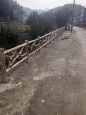 龙岩水泥仿木栏杆设计制作