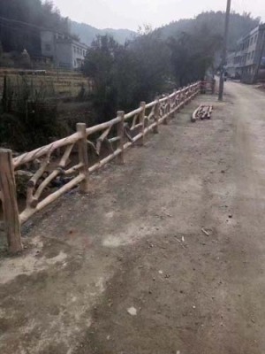 儋州水泥仿树藤栏杆专业设计