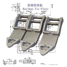 西撒哈拉50KG轨道铁垫板厂家