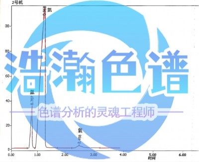 新技术1根填充柱测定工业氢中氧氩氮